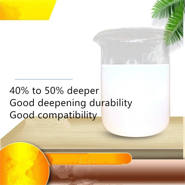 Polyester Disperse Black Darkening Silicone Oil Polyester Darkening Agent